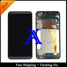 Free Shipping + Tracking No. 100% tested Original For HTC Desire 816 800 D816W LCD Digitizer Assembly Frame – White/Blue/Black