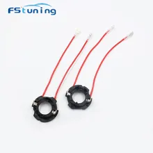 FStuning H7 Suporte Da Lâmpada para VW Golf 5 GTI MK5/JETTA TDI6 LEVOU farol H7 led adaptador de base da lâmpada titular retentor para LED farol