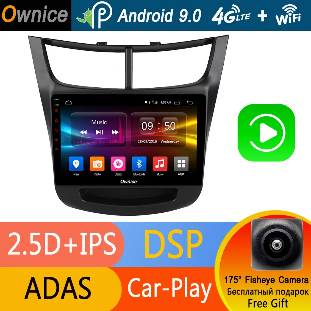 

9" IPS octa-core OEM frame car PC Android 9.0 4GB+32GB GPS radio navigation Player for Chevrolet Sail 2015 2016 2017 2018 201 BT