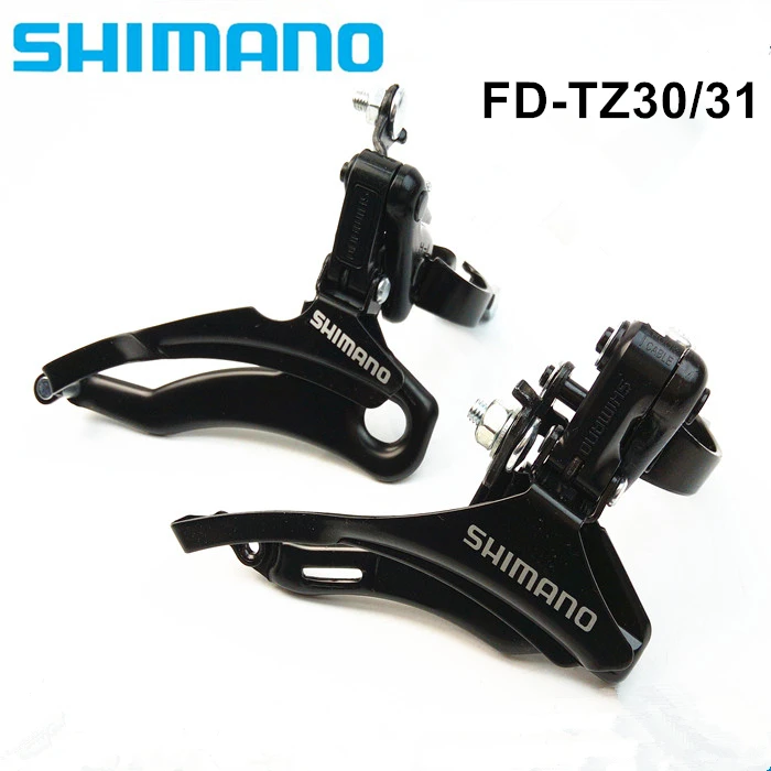 Shimano Tourney FD TZ30 велосипедный передний переключатель 42-48T 6/7 скорость FD TZ31 горный велосипед передний переключатель 31,8 мм