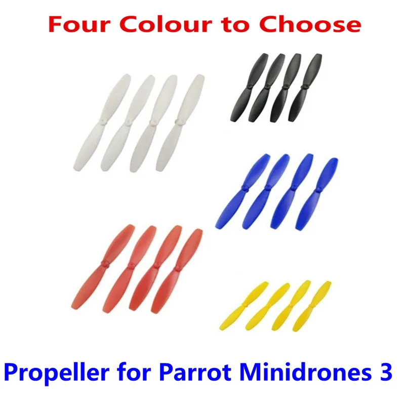 4 шт./лот 2CW 2 CCW Parrot Minidrones 3 Mambo Swing 65 мм Лопасти пропеллера Prop для радиоуправляемого