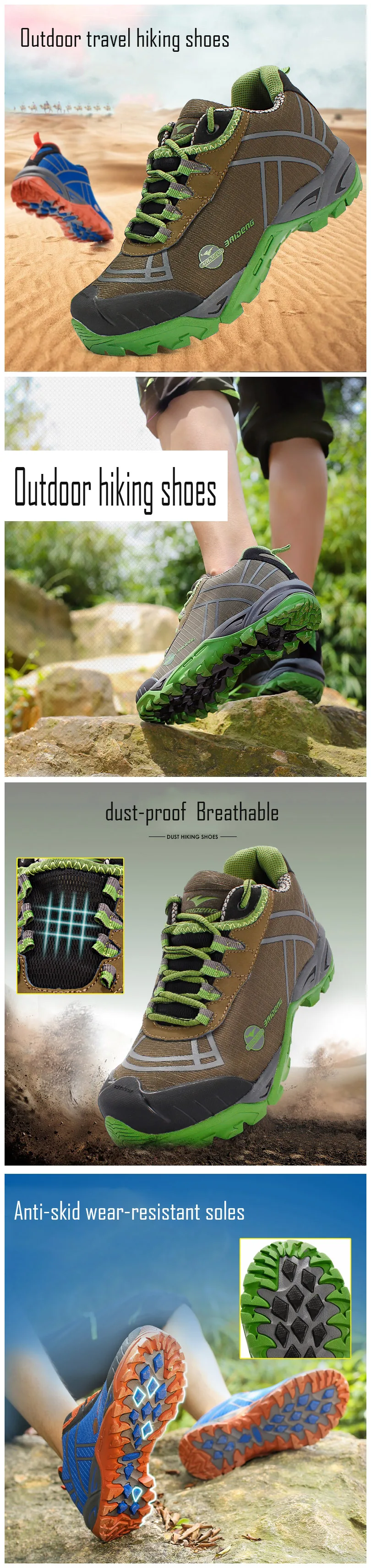 BD-8100 men Outdoor hiking shoes women (1)