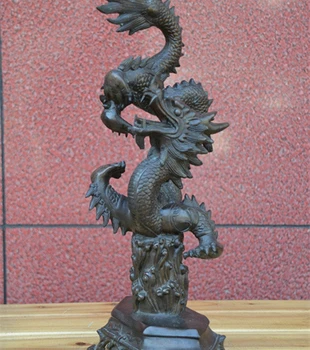

Art Deco Sculpture Chinese Dragon Bronze Statue