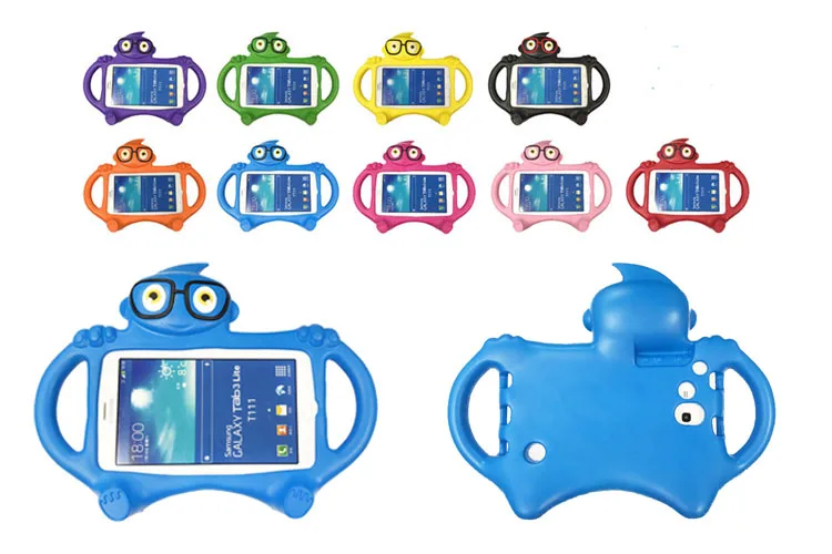 Детский Безопасный EVA чехол для samsung Galaxy Tab3/P3200/T110/T111/T210/T211 7 дюймов очки детские