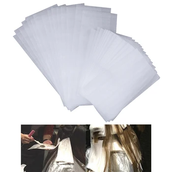 

15pcs Reusable Hair Dye Paper Color Highlight Separating Sheet Barber Tissue Salon Hairdresser Use New