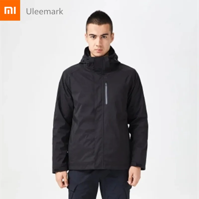 

Xiaomi chain brand Uleemark waterproof men jacket Winter Autumn outdoor sport windproof wearproof Hiking Camping Male Jacket bag