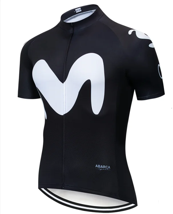 Movistar compridas Camisa de ciclismo jardineiras ciclismo terno bicicleta MTB bicicleta униформа из Джерси dos homens roupas - Цвет: Cycling jersey