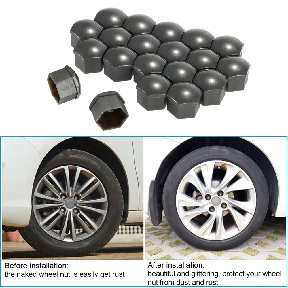 Buy KKMOON 2016 jdm 20Pcs/lot 17mm Car Style plastic