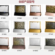 Средний размер(H37* W41* D15/см), настольные поделки, Декор, внутренний фонтан, особенности воды, увлажнитель, украшение, Современный короткий стиль