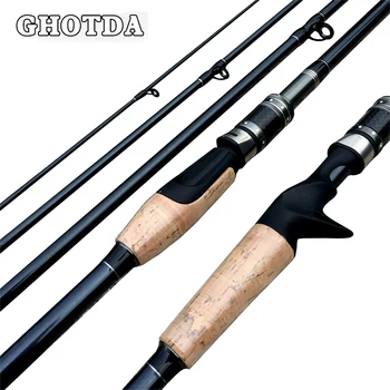 

GHOTDA Carbon Spinning Casting Fishing Rod 2.1m 2.4m 2.7m Lure Fishing Rod