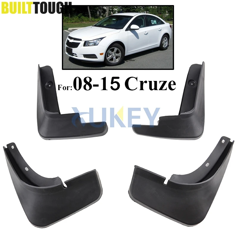 Брызговики для Chevrolet Cruze седан хэтчбек 2009 2016 брызговики крыло брызговиков 2010 2011 2012