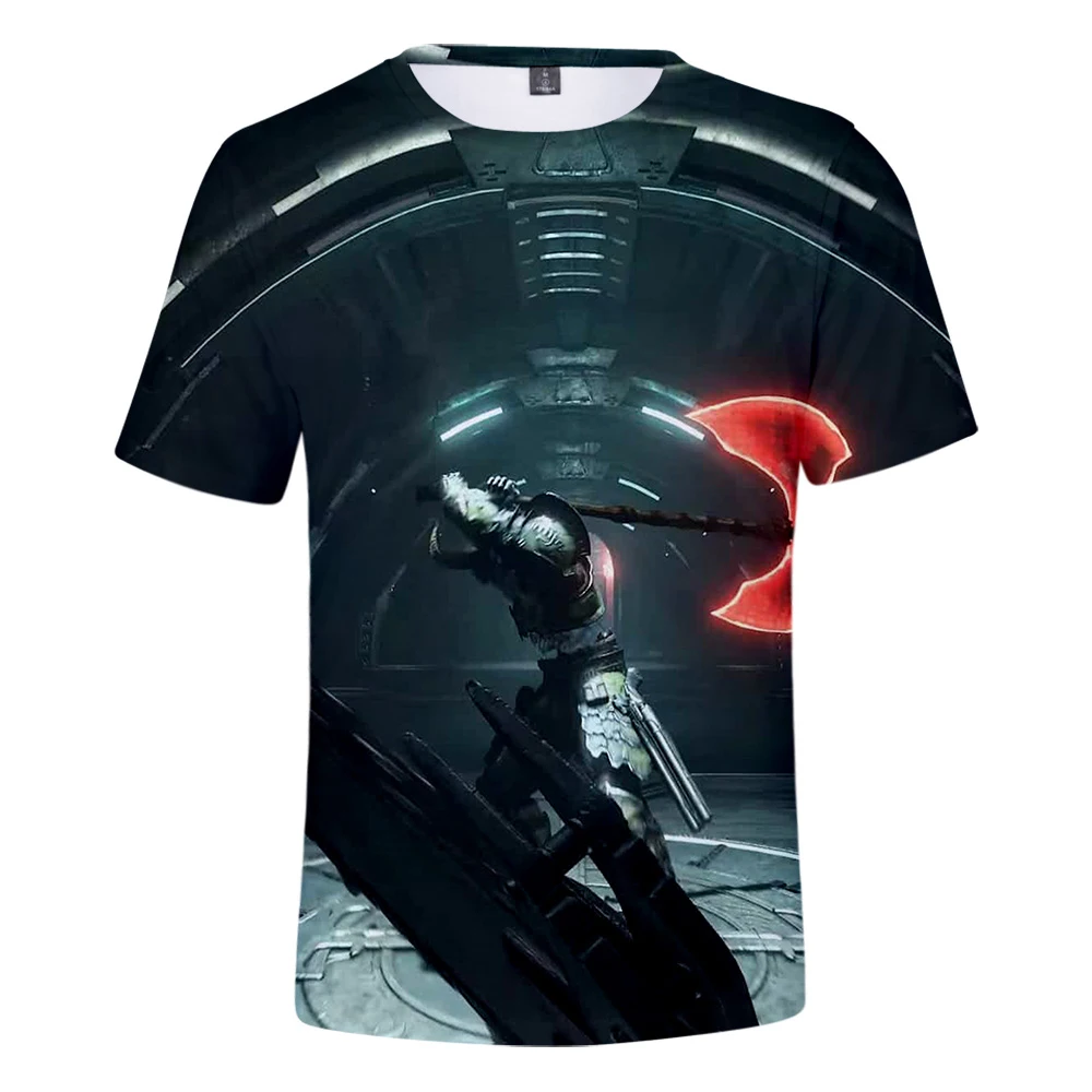 2019 Newest 3D Print doom eternal Cool T-Shirt Men Short Sleeve Summer Tops T Shirt Tshirt Male Fashion T-shirt maleXXS-4XL tide