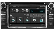 Dvd-плеер GPS Navi головного устройства для Toyota Corolla 2000-2006 Hilux 2001-2011 стерео с радио Bluetooth карта камера заднего вида