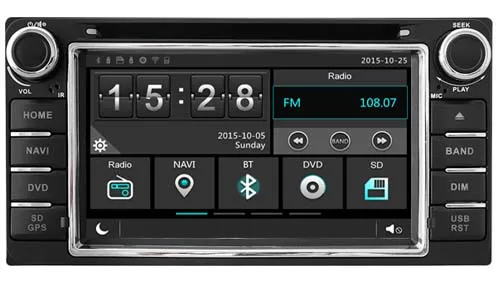 Автомобильный dvd-плеер с GPS Навигатором головное устройство для Toyota Corolla 2000-2006 Hilux