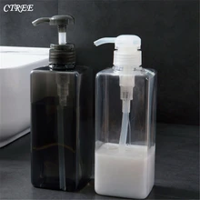 HOMETREE 600 мл диспенсер для мыла емкость прозрачные дозаторы для жидкого мыла насос для душа шампунь бутылка аксессуары для ванной комнаты C785
