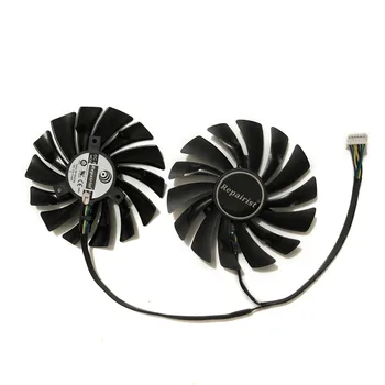 

2pcs/set Graohics Card Cooler Fan For MSI GTX980 970 gtx970 GAMING Video VGA Cards Cooling As Replacement