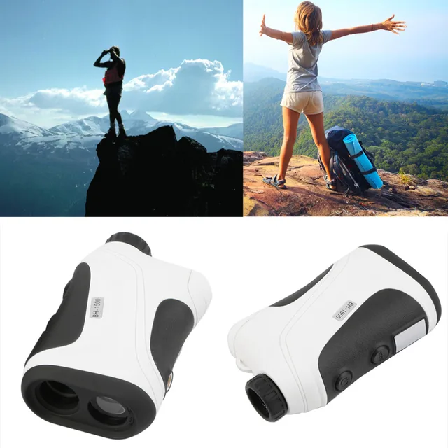 Cheap 6x22mm Multifunction Laser Range Finder Telescope 2000m Hunting Golf Tool free shipping