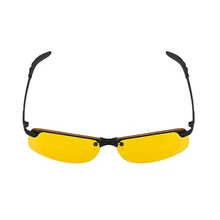 Night Vision Glasses Polarized Anti-Glare Lens Yellow Sunglasses Driving Goggles for Car Night Vision Goggles