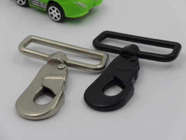 For 50mm Webbing 5pcs Black Heavy Duty Swivel Clips Snap Hook