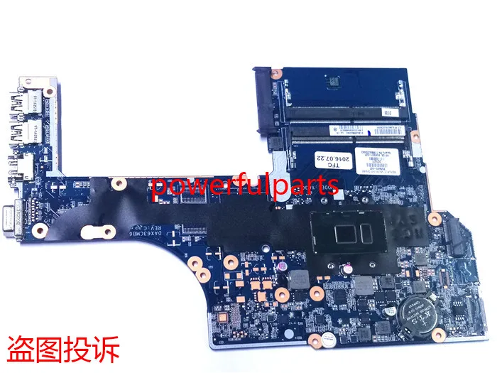 

for hp 450 g3 470 g3 motherboard 855669-601 DAX63CMB6C0 cel3588u without VGA working well and new