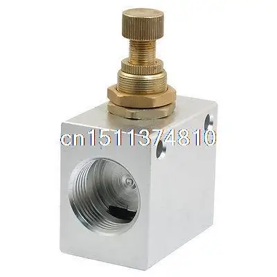 

Silver Tone KLA-25 One-Way Restrictive Air Flow Control Valve 32mm Thread
