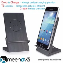 Ultimus Qi Wireless Charging Dock for Galaxy S6/Edge/Edge Plus, S5, Note 5/4, Google Nexus 6/5/4, Nexus 7 (2013), LG G4/G3 Nokia