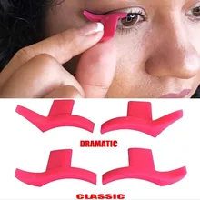 Профессиональный макияж Стиль крыла подводка для глаз Шаблон трафарет модели/большой размер/мерцание тонкий глаз крыло хвост уплотнение