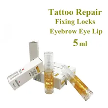 10 шт./лот татуировки Золотой гель эссенция для заживления татуировки фактор восстановления крем для ухода за татуировкой, для бровей, губ