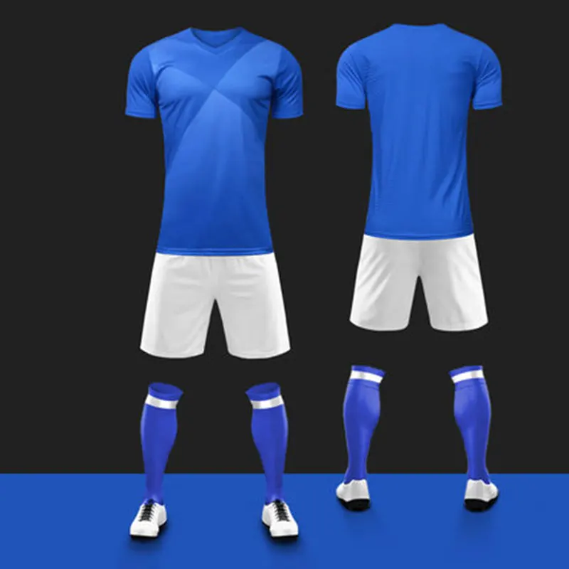 

2019 NEW High quality Men's Soccer Jesery Quick Dry 2018 New Football shirts Youth Sport Short sleeve Training Jersey Customized
