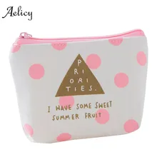 Aelicy Для женщин и девочек милый модный принт закуски Монета Сумка кошелек изменить мешочек для ключей мода дизайн распродажа л