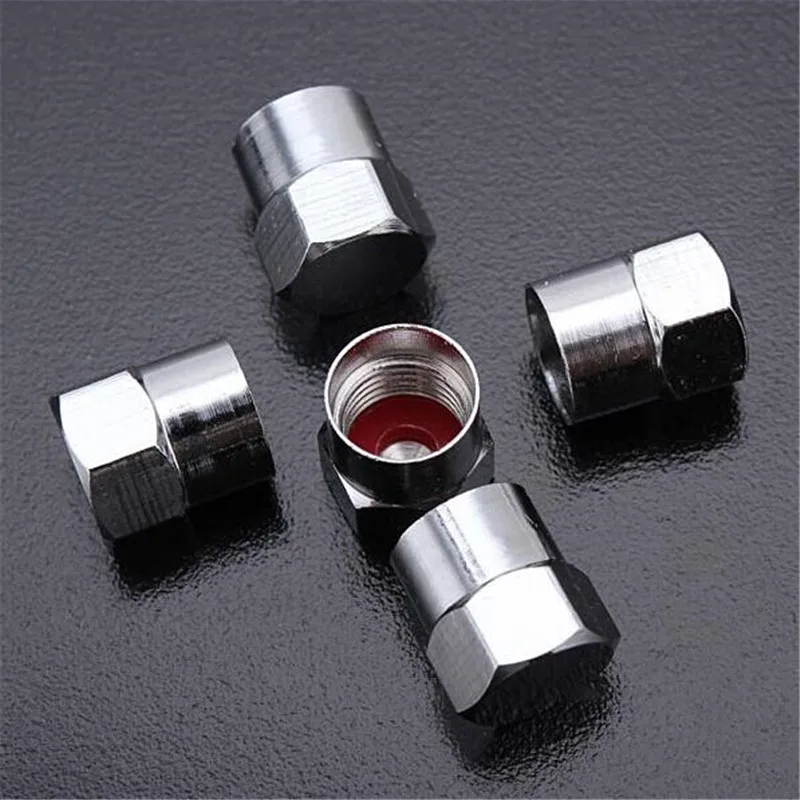 3Pcs Bicycle Tire Air Nozzle Valve Dust Cover Schrader Universal Aluminum Cap Gas Leak Mini Bike Accessories | Спорт и развлечения