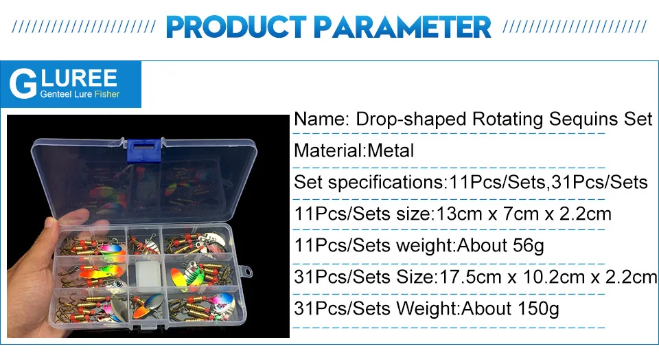 GLUREE-1131-Pcs-Rotating-Sequins-Fishing-Lure-Set-Metal-Spinner-Bait-Spoon-Lure-Drop-shaped-Artificial-Bait-Fishing-Tackle_03