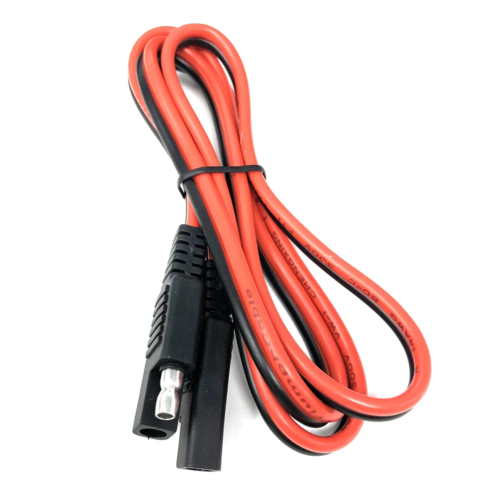 100CM 12V SAE To SAE Quick Disconnect Extension Cable Cord Battery