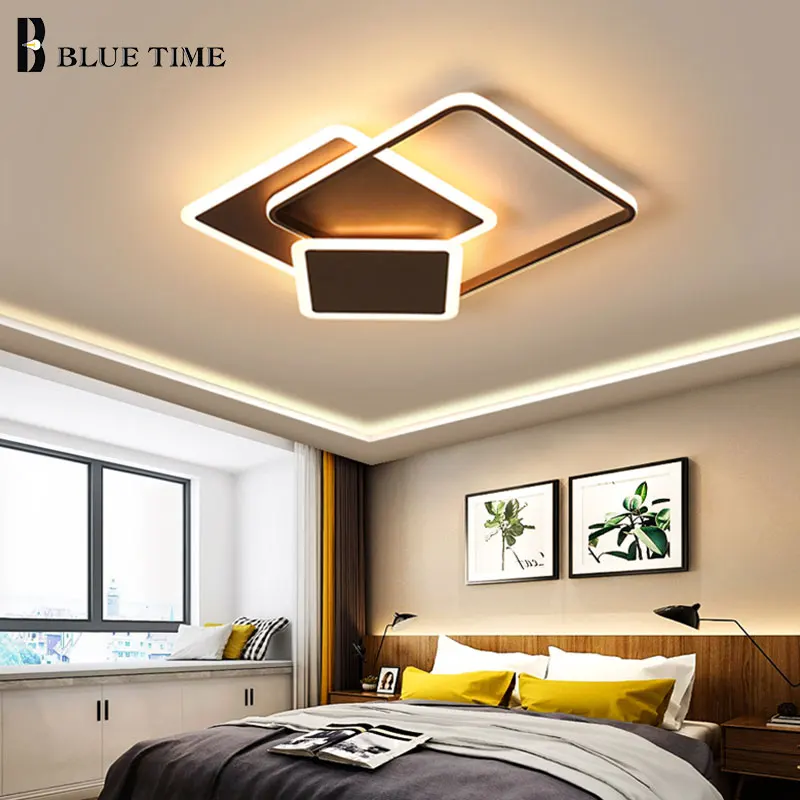 

Square Modern Led Chandelier For Living room Bedroom Kitchen Lampare deco techo Acrylic Led Ceiling Chandelier Lighting Lustres