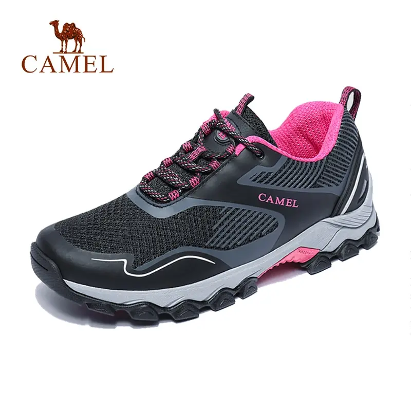 CAMEL/женская уличная походная обувь; дышащая сетка; Удобная Нескользящая прочная уличная походная обувь
