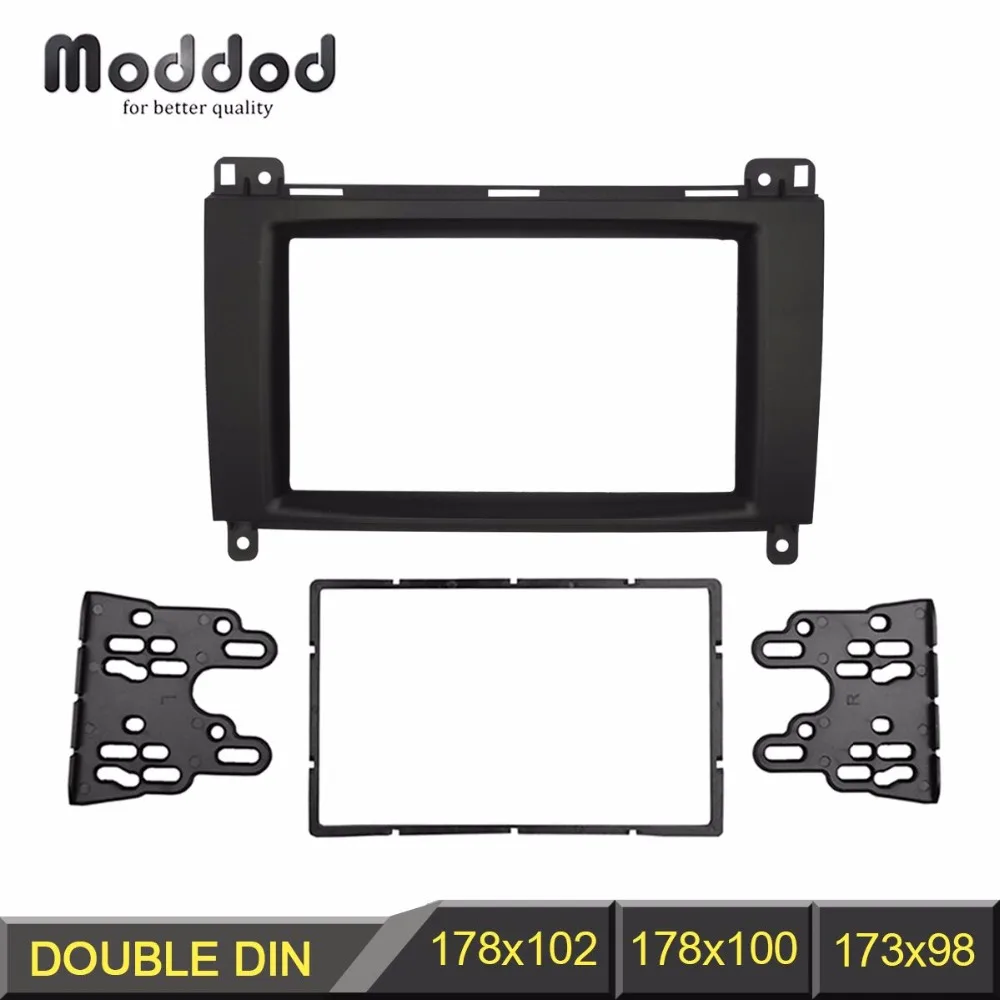 

Double Din Stereo Panel for Benz A CLASS W169 B CLASS W245 Fascia Radio Dash Mounting Installation Trim Kit Face Frame