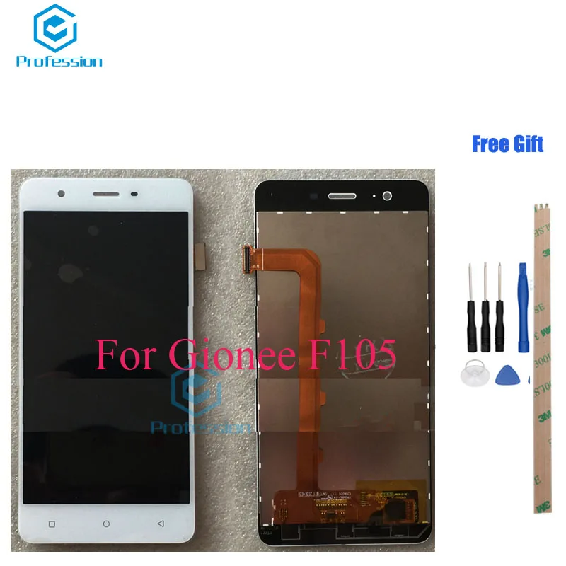 Для оригинала для Gionee F105 ЖК-дисплей Дисплей + Сенсорный экран Панель цифровой
