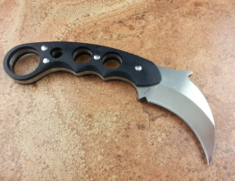 

theone Asura SF claw knife krambit AUS-8 steel Outdoor Camping Hunting Survival Tactical Knife EDC Multi Tools