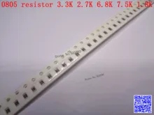 0805 F SMD resistor 1/8W 3.3K 2.7K 6.8K 7.5K 1.8K ohm 1% 2012 Chip resistor 500PCS/LOT