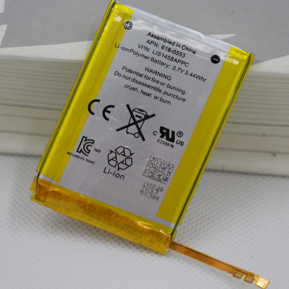 930mAh 616-0553/LIS1458APPC внутренний литий-полимерный Сменный аккумулятор для iPod Touch 4-го поколения 4 4g с ремонтными инструментами