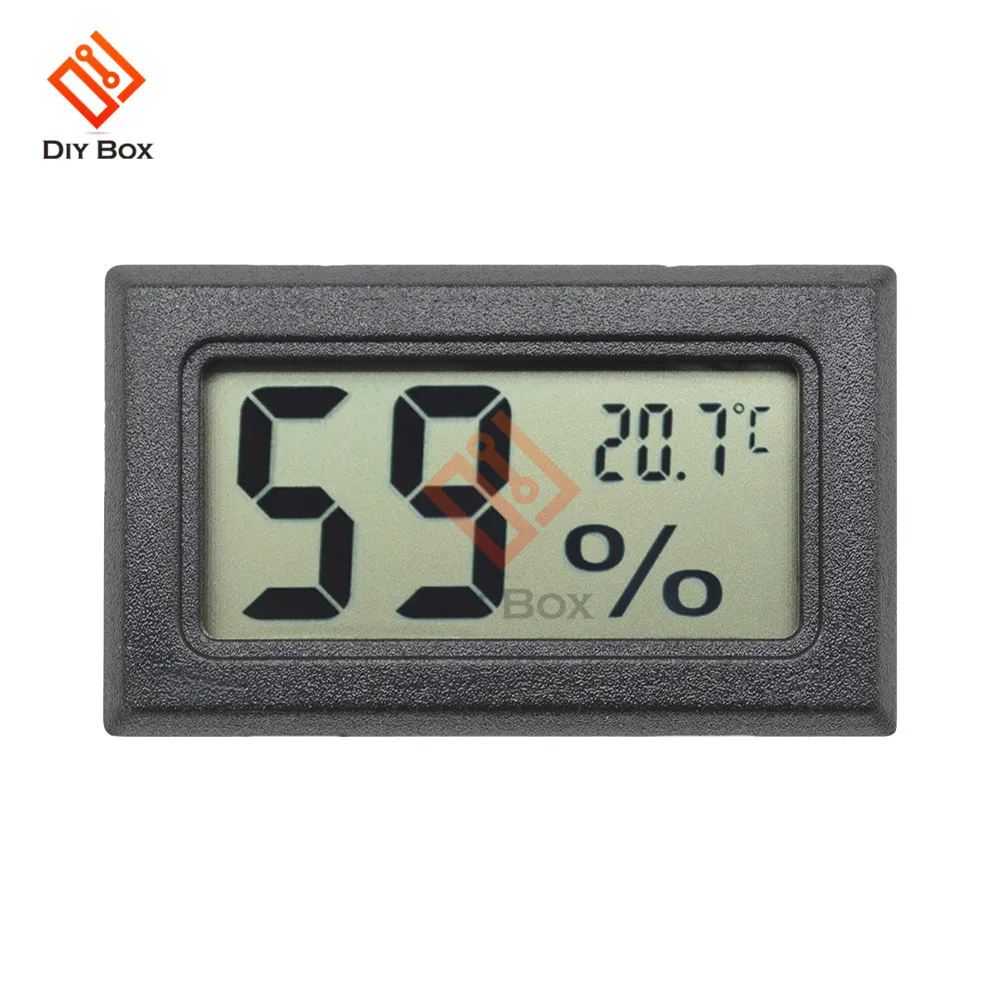DC Mini LCD цифровой датчик температуры и влажности детектор термометр гигрометр