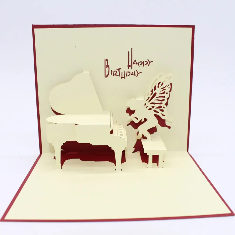 Cartes D Invitation En Papier 3d Decoupees Au Laser Pour Enfants Piano Ange Mignon Decoupe A La Main Carte Postale De Vœux Cadeau De Fete D Anniversaire Aliexpress Cartes D Invitation En Papier 3d Decoupees Au Laser Pour Enfants Piano Ange Mignon Decoupe A La Main Carte Postale De Vœux Cadeau De Fete D Anniversaire Aliexpress