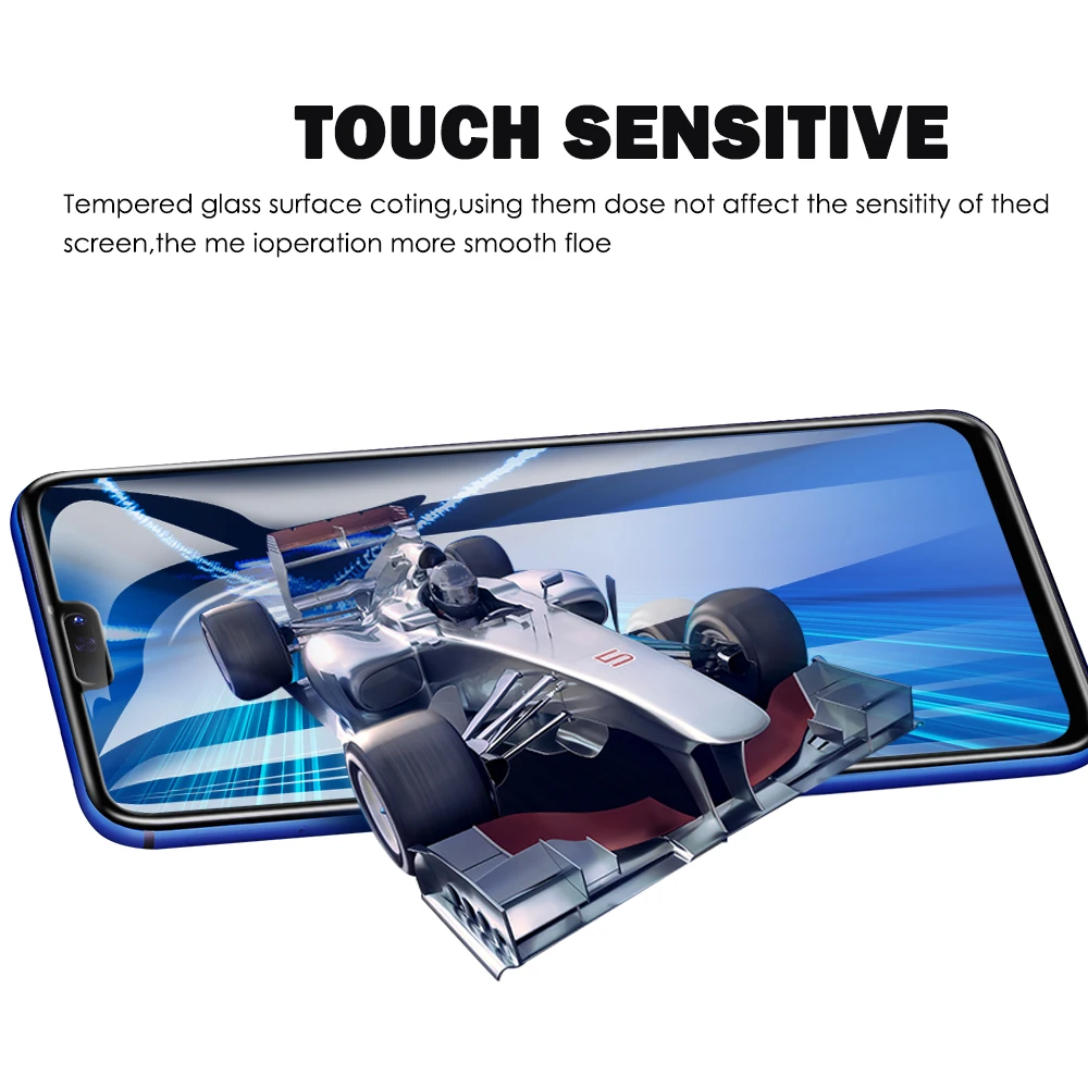 For-Huawei-Honor-8X-Screen-Protector-SUNDATOM-Tempered-Glass-Full-Cover-3D-Edge-HD-Anti-explosion (3)