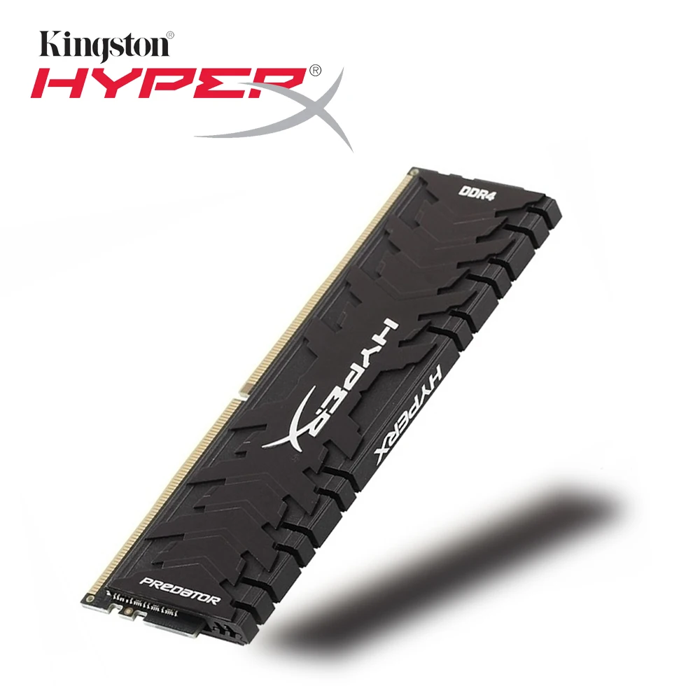 Kingston HyperX Predator Black 16 Гб 3000 МГц DDR4 CL15 DIMM XMP HX430C15PB3/16 Память Ram ddr4 для настольной