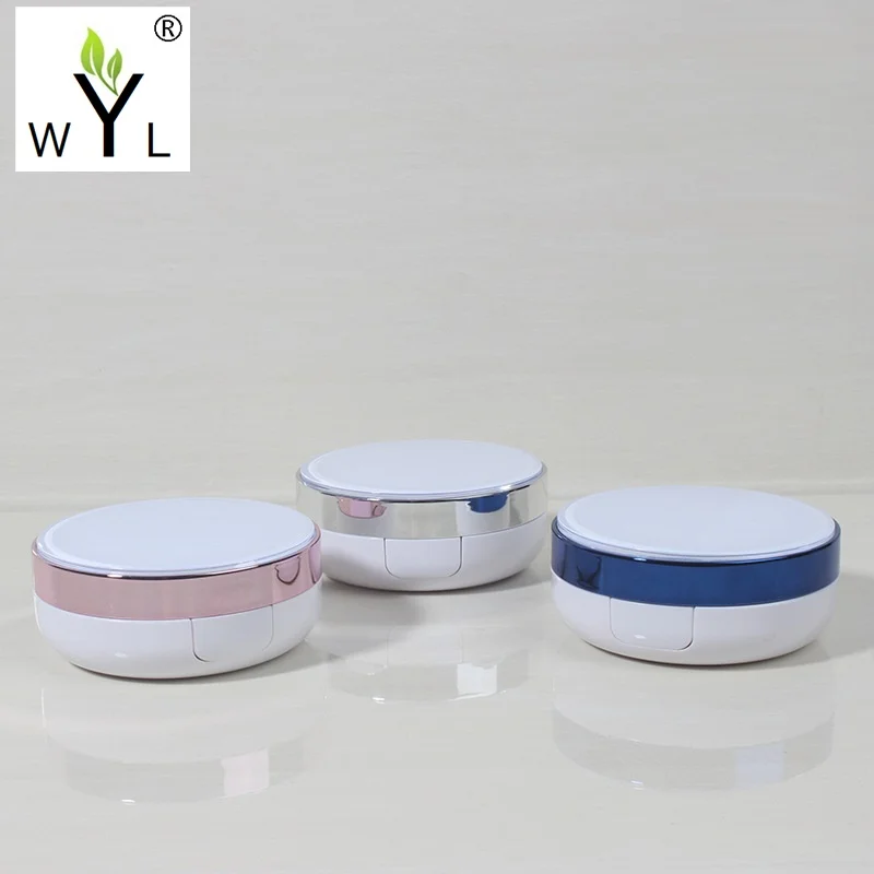 

15ml Empty DIY Air Cushion Puff Box BB Cream Container Dressing Case with Air Cushion Sponge Powder Puff and Mirror 10pcs/lot