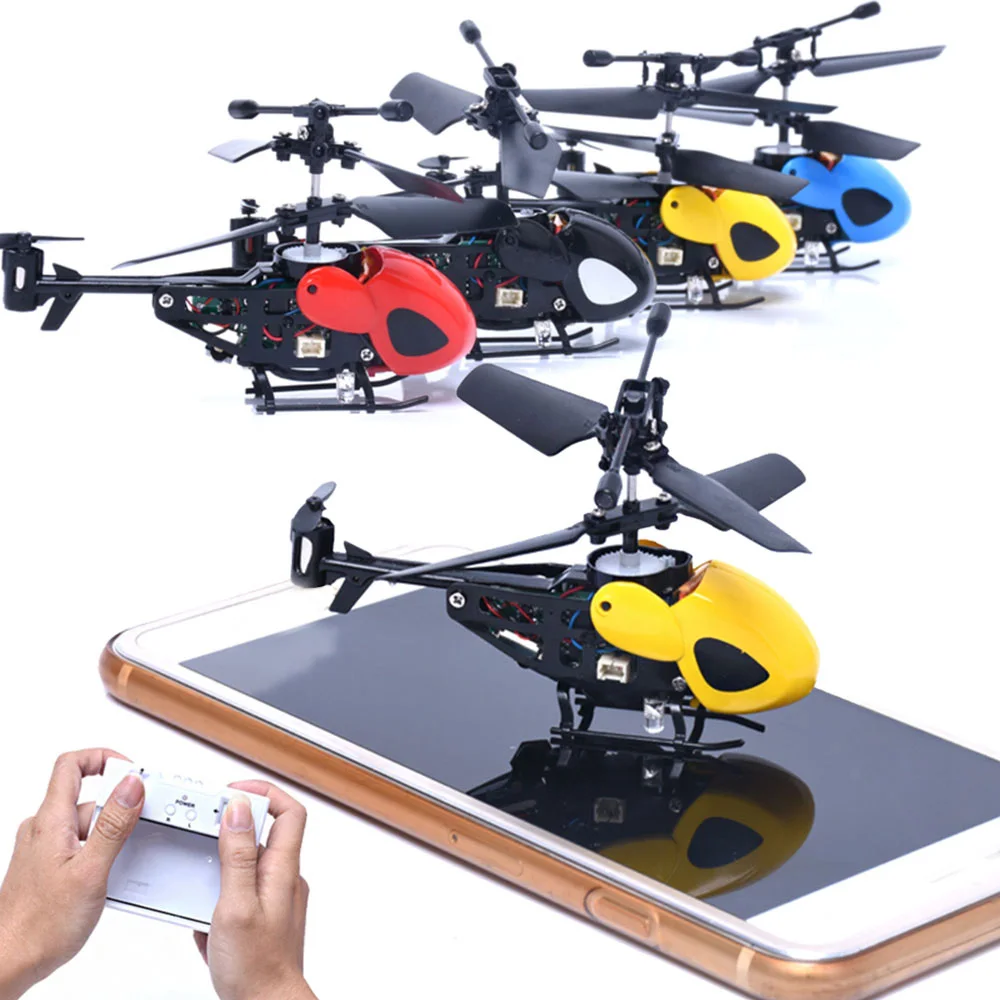 3.5-channel Remote Control Helicopter Kids Toys Mini Model Helicopter Remote Control Aircraft Shatterproof Gifts