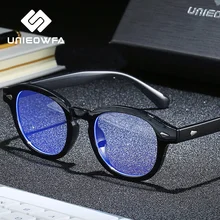 UNIEOWFA ретро овальные оптические очки, оправа для мужчин и женщин, близорукость, оправы для очков по рецепту, прозрачные винтажные очки, оправы для очков