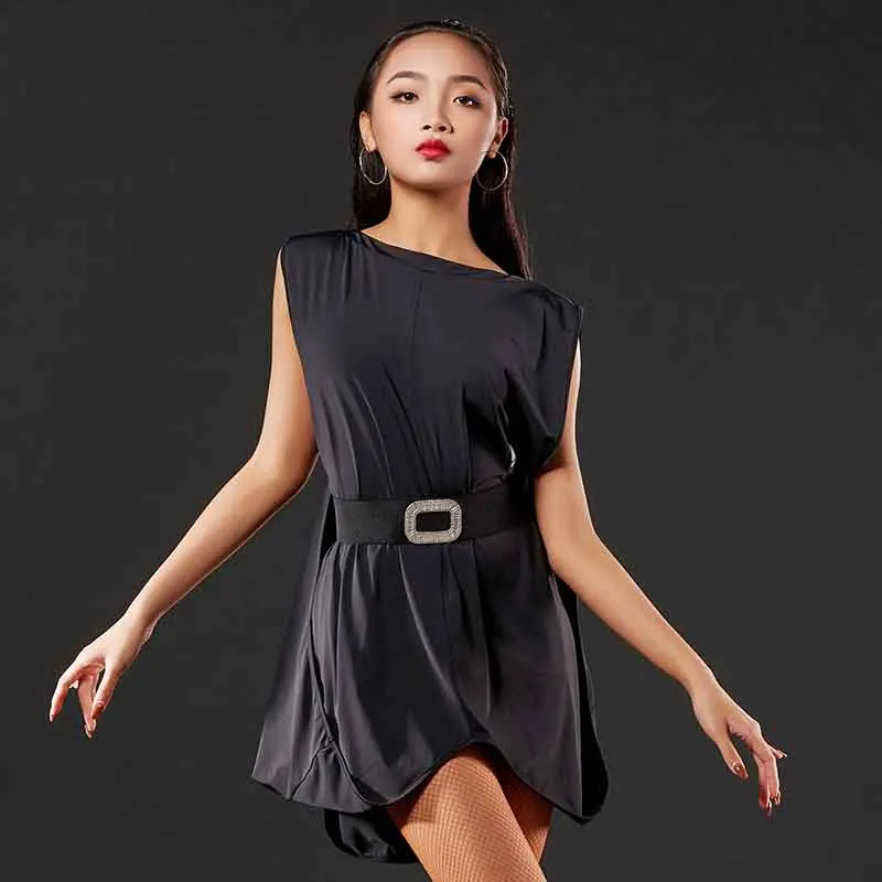 

New Latin Dance Dress Women Latin Dance Competition Dress Cheongsam Skirts SalsaTango Cha Cha Latin Dresses Dance Wear DQS2521