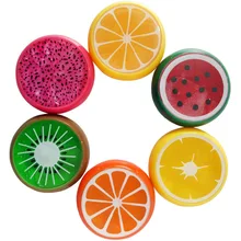 6cm 8cm Fruit Slime Crystal Colored Hand Gum Plasticine Rubber Mud Kids Baby Fun font b