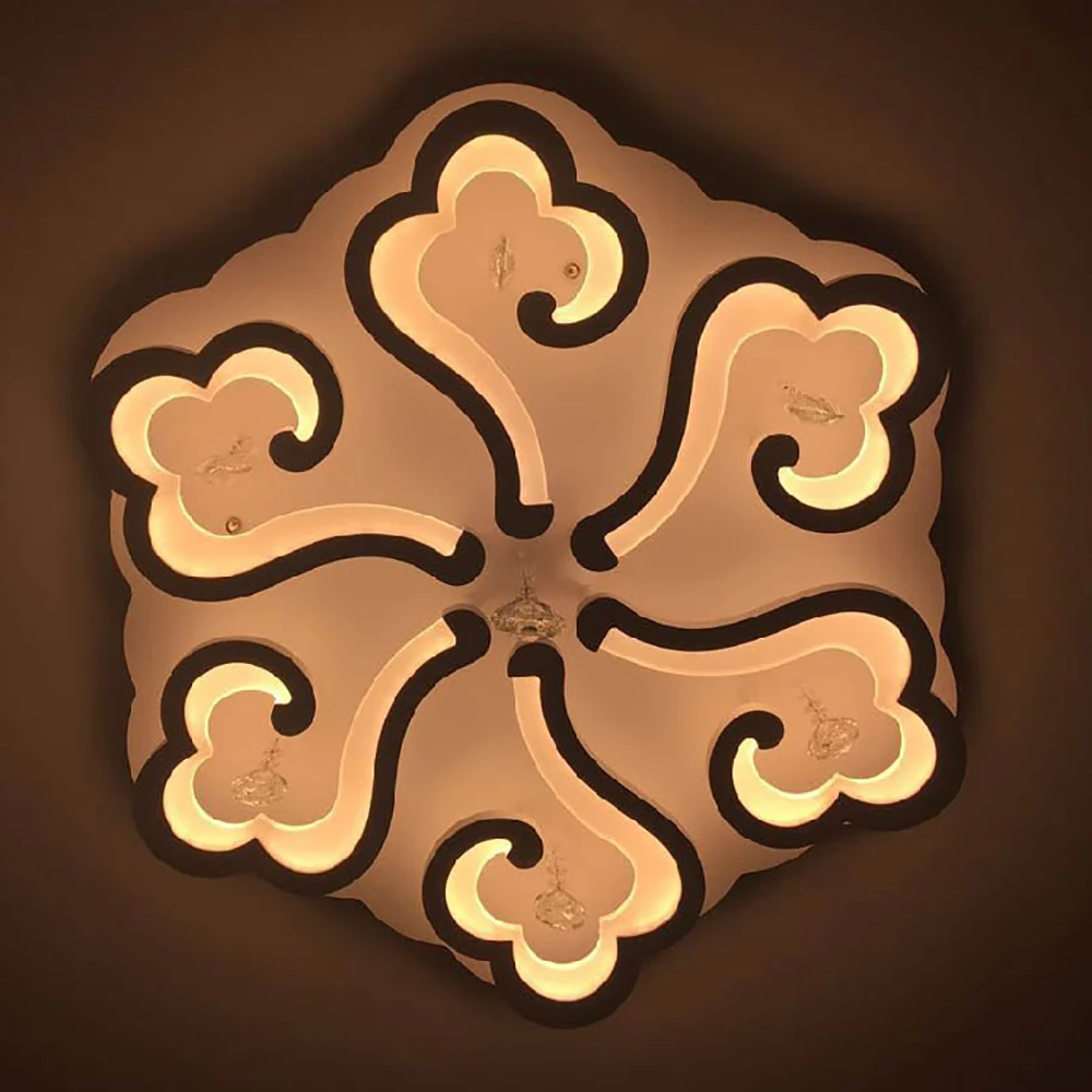 

IPROLED 72W Dia 63cm Switch control CCT Dimmable 6pcs clouds design led ceiling light